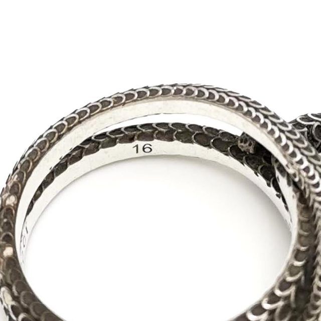 Gucci(グッチ)のグッチ GUCCI 指輪 スネークリング 03-23041004 メンズのアクセサリー(リング(指輪))の商品写真