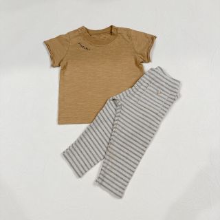 ザラキッズ(ZARA KIDS)の2点セット まとめ売り 70 Tシャツ パンツ 男の子 女の子(Ｔシャツ)