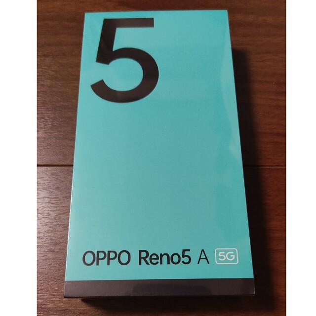 OPPO RENO5 A NA SIMフリー スマートフォン シルバーブラックOPPOメーカー型番