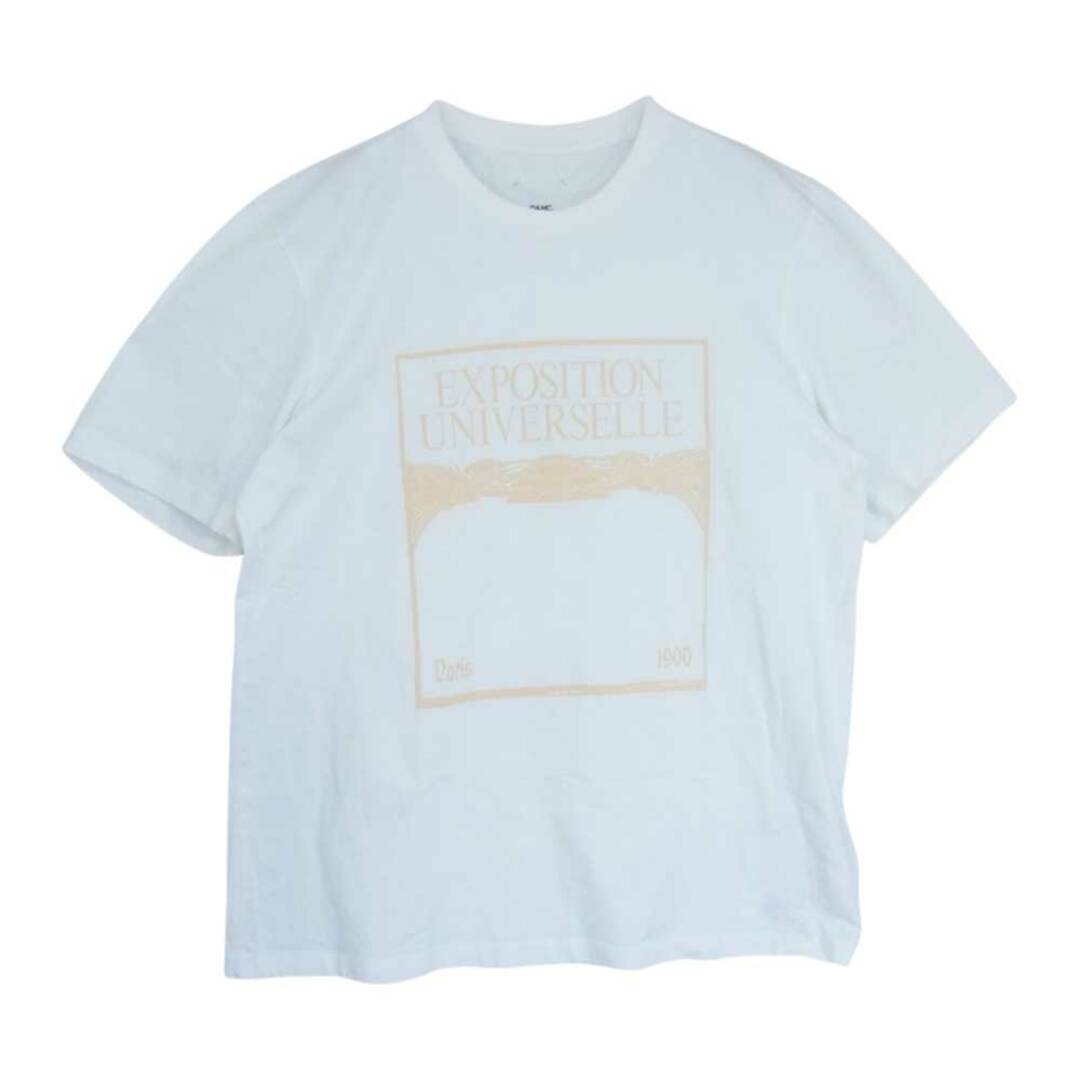 オーエーエムシー OAMC OAMQ709267 Expo T-shirt 半袖 Tシャツ ホワイト系 M【美品】