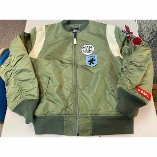 即完売✨ STUSSY × ALPHA INDUSTRIES フライトジャケット