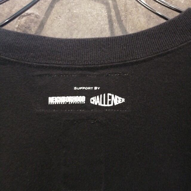 NEIGHBORHOOD(ネイバーフッド)の【初期Wネーム　ネイバーフッド】チャレンジャー　　Tシャツ　長瀬智也　バイカー メンズのトップス(Tシャツ/カットソー(半袖/袖なし))の商品写真