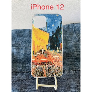 iPhone 12 ゴッホの油絵デザイン　R20048(iPhoneケース)