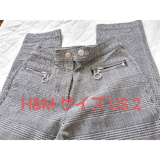 エイチアンドエム(H&M)の1292x【春秋に最適】エイチアンドエム 古着 スキニー パンツ レディース(カジュアルパンツ)