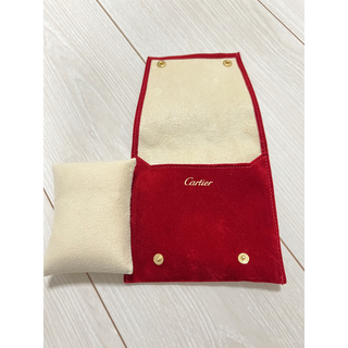 カルティエ(Cartier)の新品未使用　カルティエ　小物ポーチ（時計保存袋）(ポーチ)