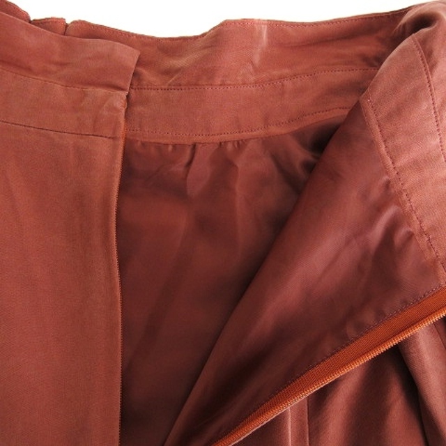 Rirandture(リランドチュール)のリランドチュール スカート フレア ミニ バックファスナー 無地 0 ピンク レディースのスカート(ミニスカート)の商品写真