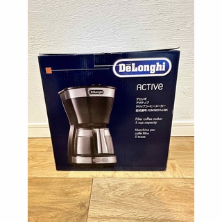 デロンギ(DeLonghi)のDeLonghi ドリップコーヒーメーカー ICM12011J-BK(コーヒーメーカー)