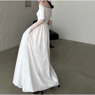 アニュアンス(ánuans)のMaison celon switching volume dress(ロングワンピース/マキシワンピース)