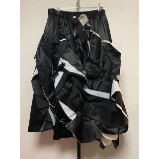 コム デ ギャルソン(COMME des GARCONS) フリル ロングスカート/マキシ