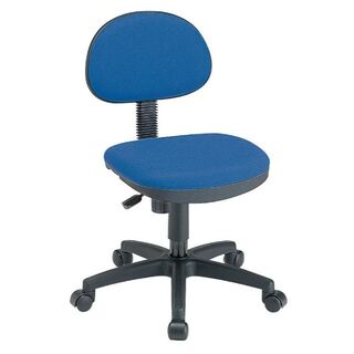 ナカバヤシ オフィスチェア デスクチェア 椅子 ブルー RZC-N04BL(オフィスチェア)