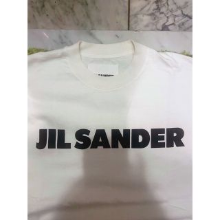 正規品 JILSANDER/ジルサンダーオーバーサイズ　ロゴコットンTシャツ