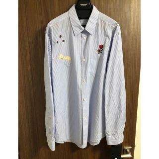 UNDERCOVER - undercover ストライプコラージュ長袖シャツ 新品未使用