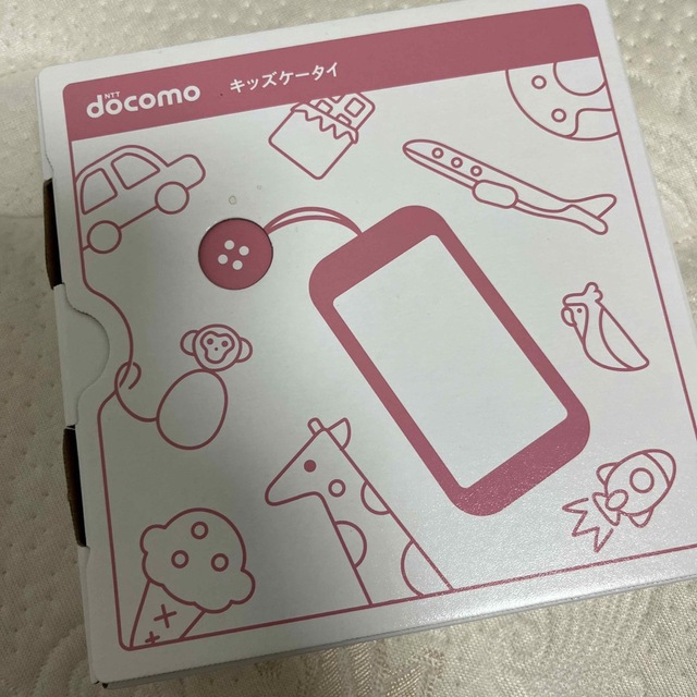 NTTdocomo(エヌティティドコモ)の美品　ほぼ未使用品★ドコモ キッズケータイ SH-03M ピンク スマホ/家電/カメラのスマートフォン/携帯電話(携帯電話本体)の商品写真