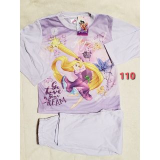 ディズニー(Disney)の新品 110 長袖パジャマ 長袖Tシャツ ナイトウェア ルームウェア 女の子(パジャマ)