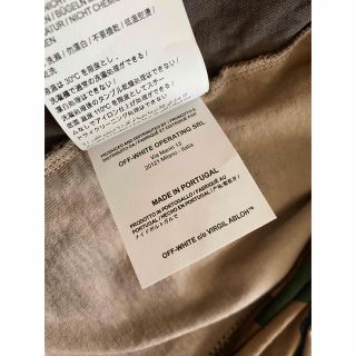 OFF-WHITE - OFF WHITE オフホワイト カモフラージュ柄 Tシャツ S