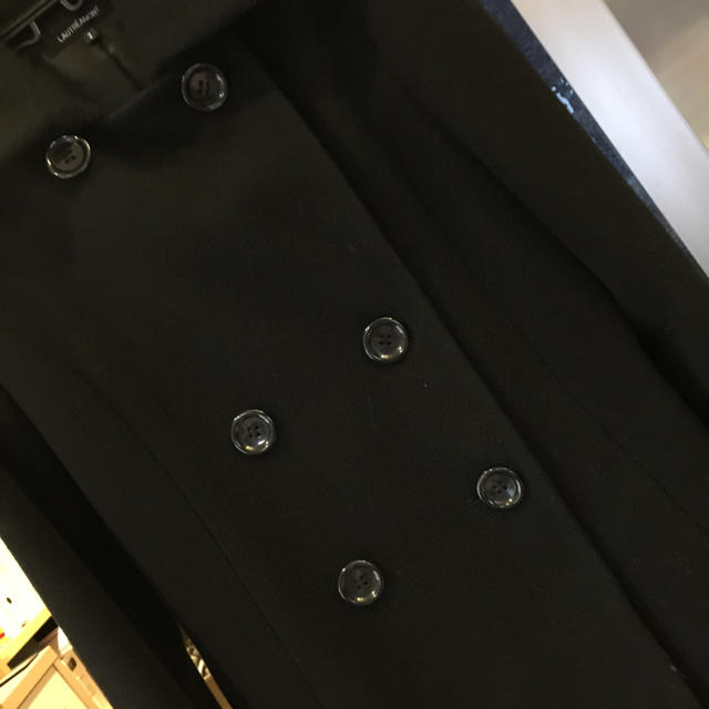 LAUTREAMONT(ロートレアモン)のロートレアモン黒コートカシミア混 レディースのジャケット/アウター(ロングコート)の商品写真