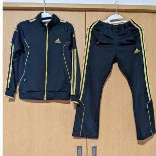 アディダス(adidas)のアディダス　男の子ジャージ上下　サイズ150　金黒(その他)