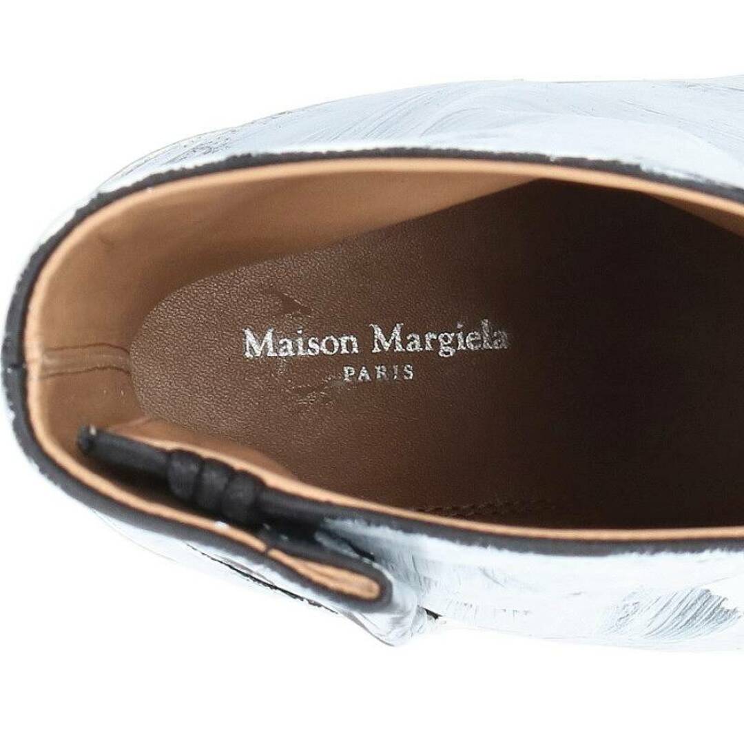 Maison Martin Margiela(マルタンマルジェラ)のマルタンマルジェラ1  23SS  S57WU0132P4128 H8680 タビビアンケットアンクルレザーブーツ  メンズ 42 メンズの靴/シューズ(ブーツ)の商品写真