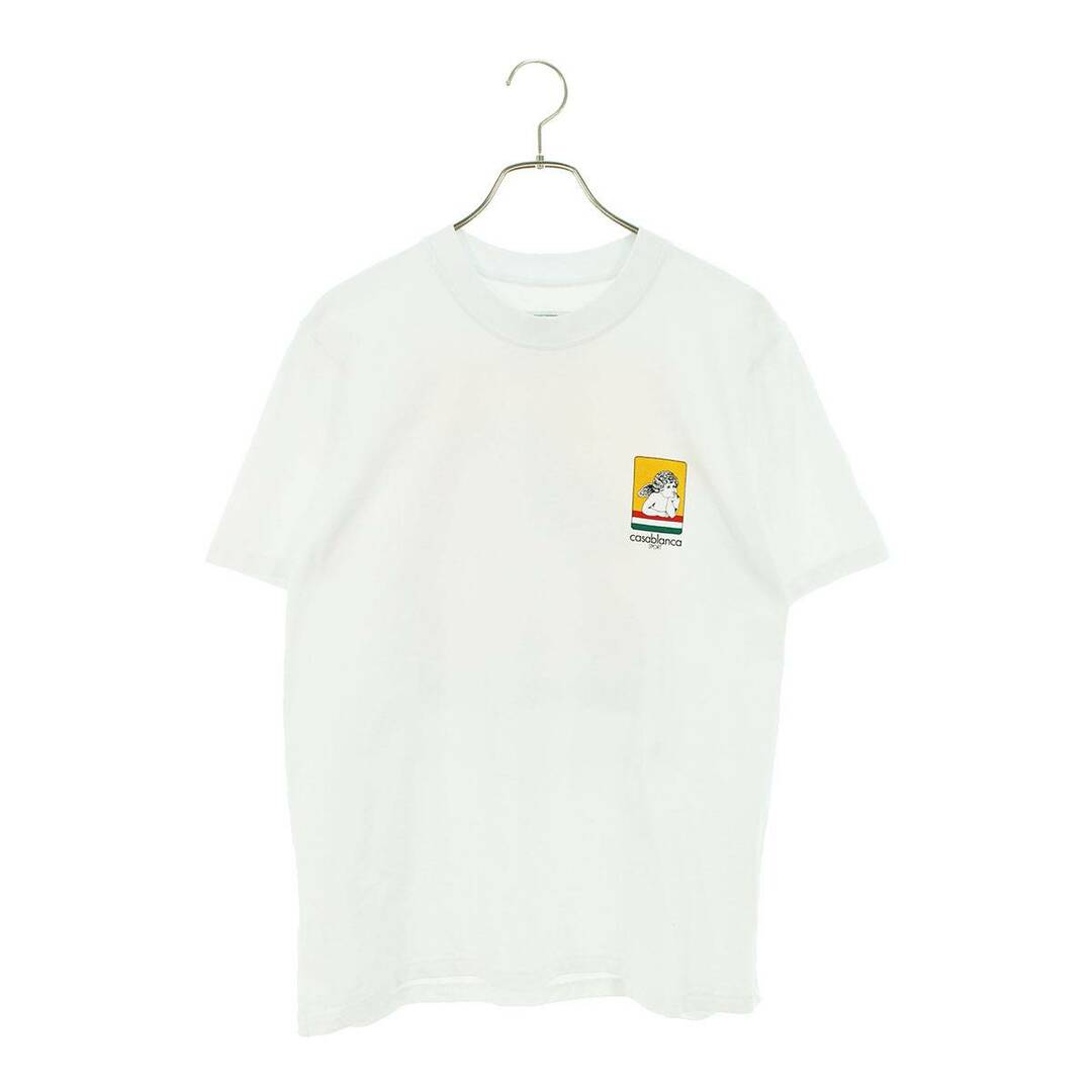 カサブランカ CASABLANCA  21AW フロントプリントTシャツ  メンズ M