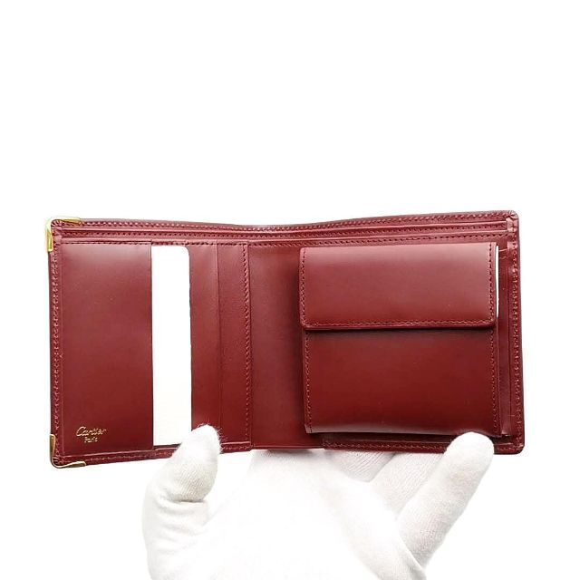 Cartier - 超美品 カルティエ Cartier 財布 マストライン 03-23041005