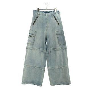 ヴェトモン 23SS UE63PA265N インサイドアウトパッチバギーデニムパンツ メンズ 30インチ