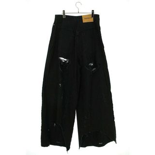 ヴェトモン 23SS UE63PA265N インサイドアウトパッチバギーデニムパンツ メンズ 30インチ