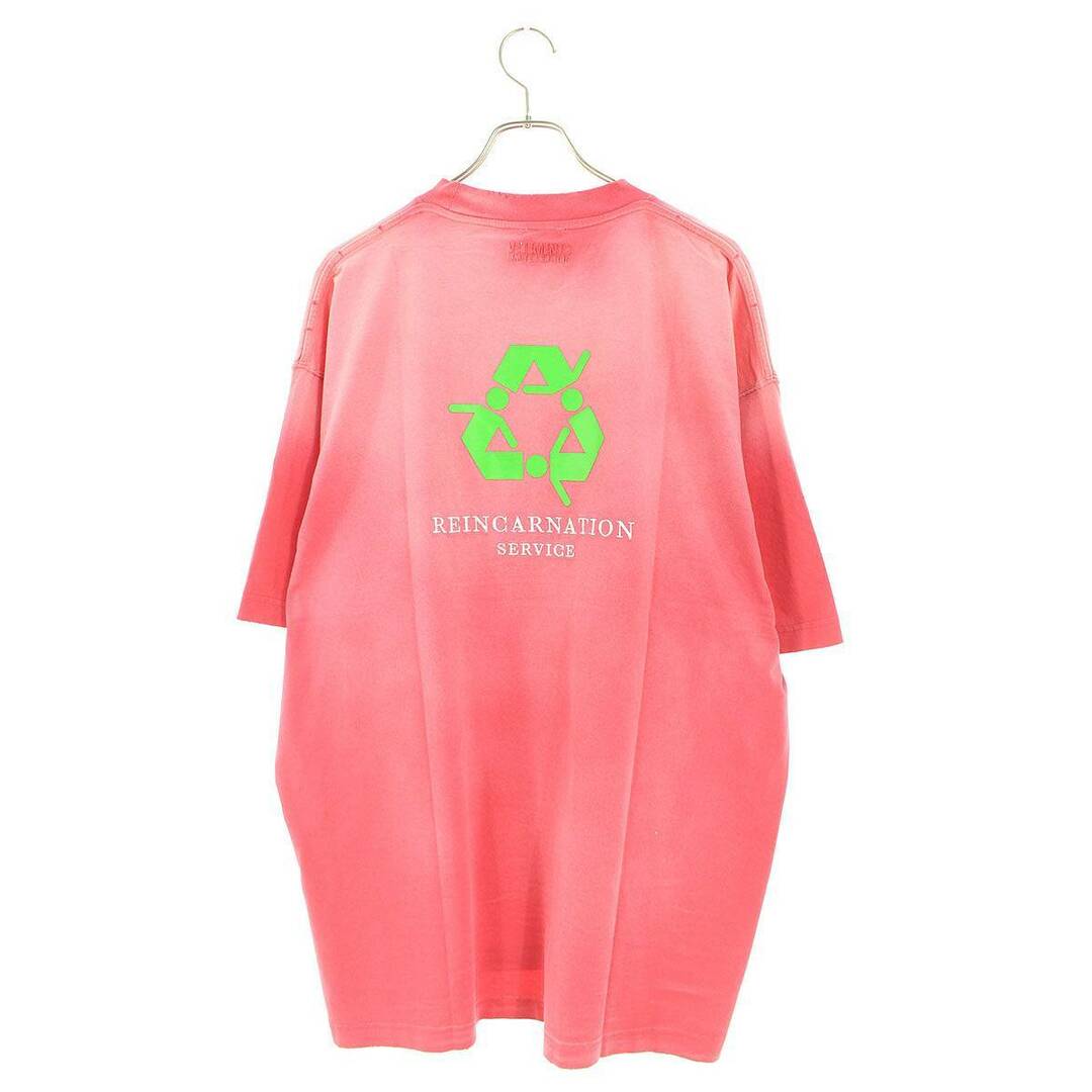ヴェトモン 23SS UE63TR320P NotDoingShitTodayオーバーサイズTシャツ