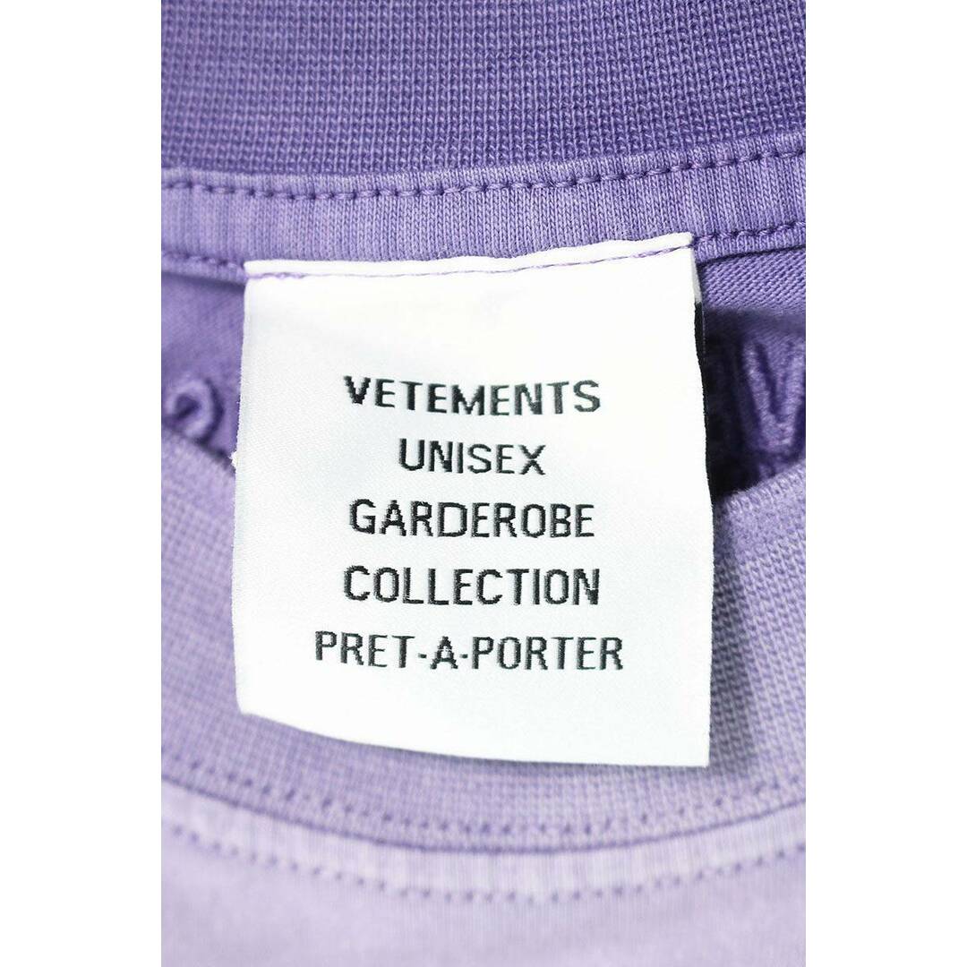 VETEMENTS(ヴェトモン)のヴェトモン  23SS  UE63TR320L NotDoingShitTodayオーバーサイズTシャツ メンズ S メンズのトップス(Tシャツ/カットソー(半袖/袖なし))の商品写真