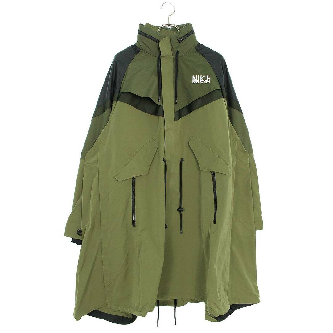 NIKE - ナイキ ×サカイ Sacai  NRG Trench Jacket DQ9028-222 ロゴプリントナイロンコート メンズ XL