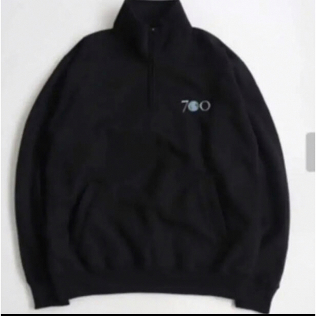 L 700fill Embroidered Half Zip Pullover