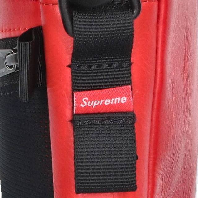 いします Supreme - supreme shoulder bag 18aw 赤 (おまけ付き)の通販