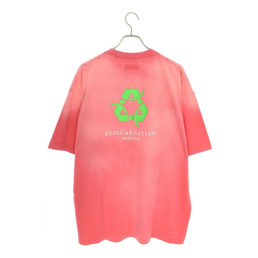 ヴェトモン 23SS UE63TR320P NotDoingShitTodayオーバーサイズTシャツ