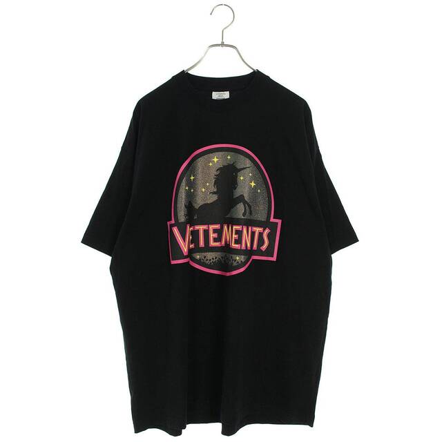 VETEMENTS(ヴェトモン)のヴェトモン  22AW  UA53TR570B ワイルドユニコーンプリントTシャツ メンズ XS メンズのトップス(Tシャツ/カットソー(半袖/袖なし))の商品写真