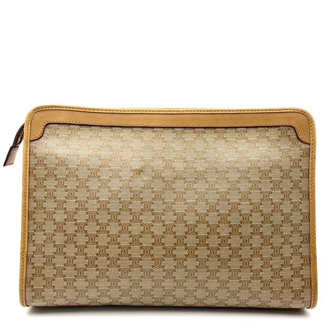 CELINE セリーヌ クラッチバッグ セカンドバッグ マカダム柄 総柄