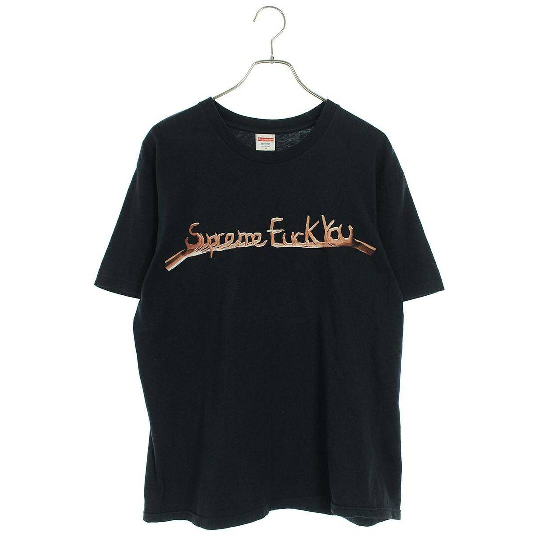 シュプリーム  18AW  Fuck You Tee ファックユープリントTシャツ  メンズ M