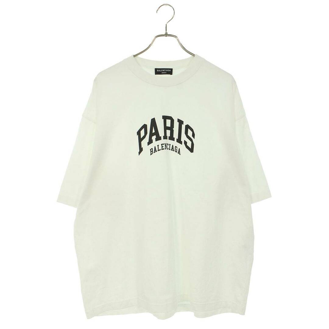 Balenciaga - バレンシアガ  612966 TLVL7 PARISプリントオーバーサイズTシャツ メンズ XL