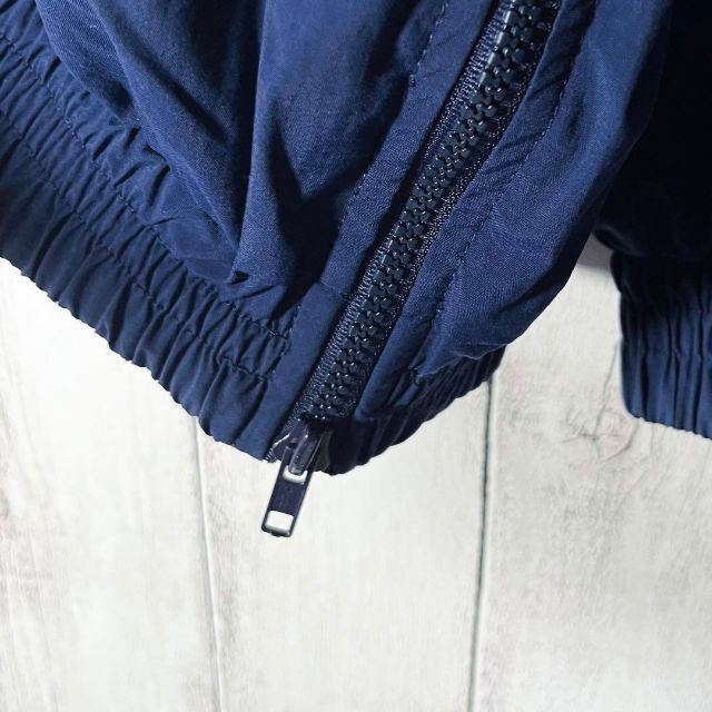美品 NCAA L 90s】ナイキ ミシガン 両面刺繍 ハーフジップジャケット