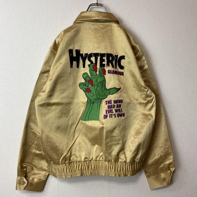 ゴツ刺繍】HYSTERIC GLAMOURスーベニア古着ベージュ入手困難 【60%OFF