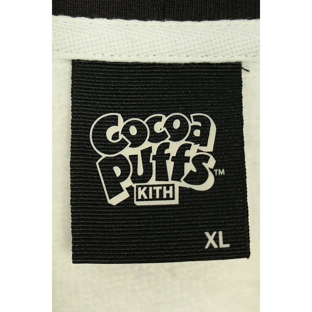 キス  Cocoa Puffs Hoodie/KHT030067 フロントロゴ刺繍パーカー  メンズ XL 2
