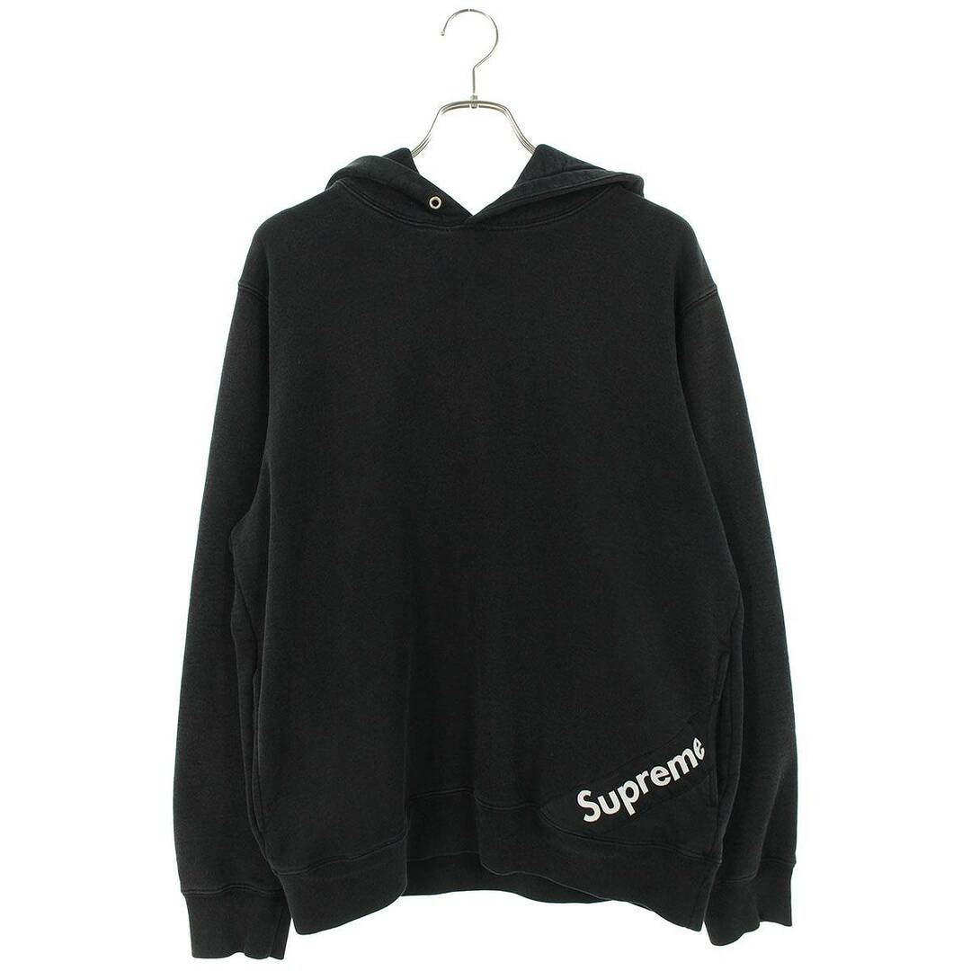 シュプリーム 18SS Corner Label Hooded Sweatshirt コーナーラベル