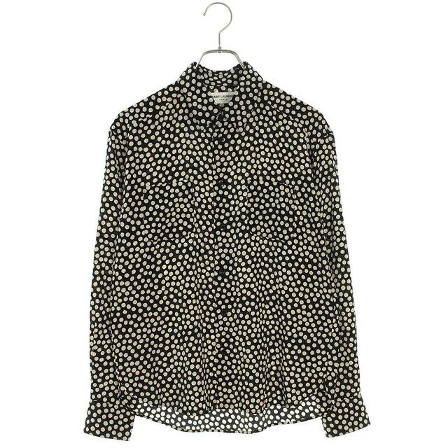 5%OFF】 サンローランパリ - Laurent Saint 38 メンズ シルクドット