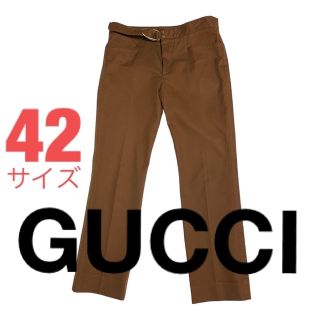 グッチ フレアパンツ スラックス ミケーレ GGマーモント ブラック 36サイズ