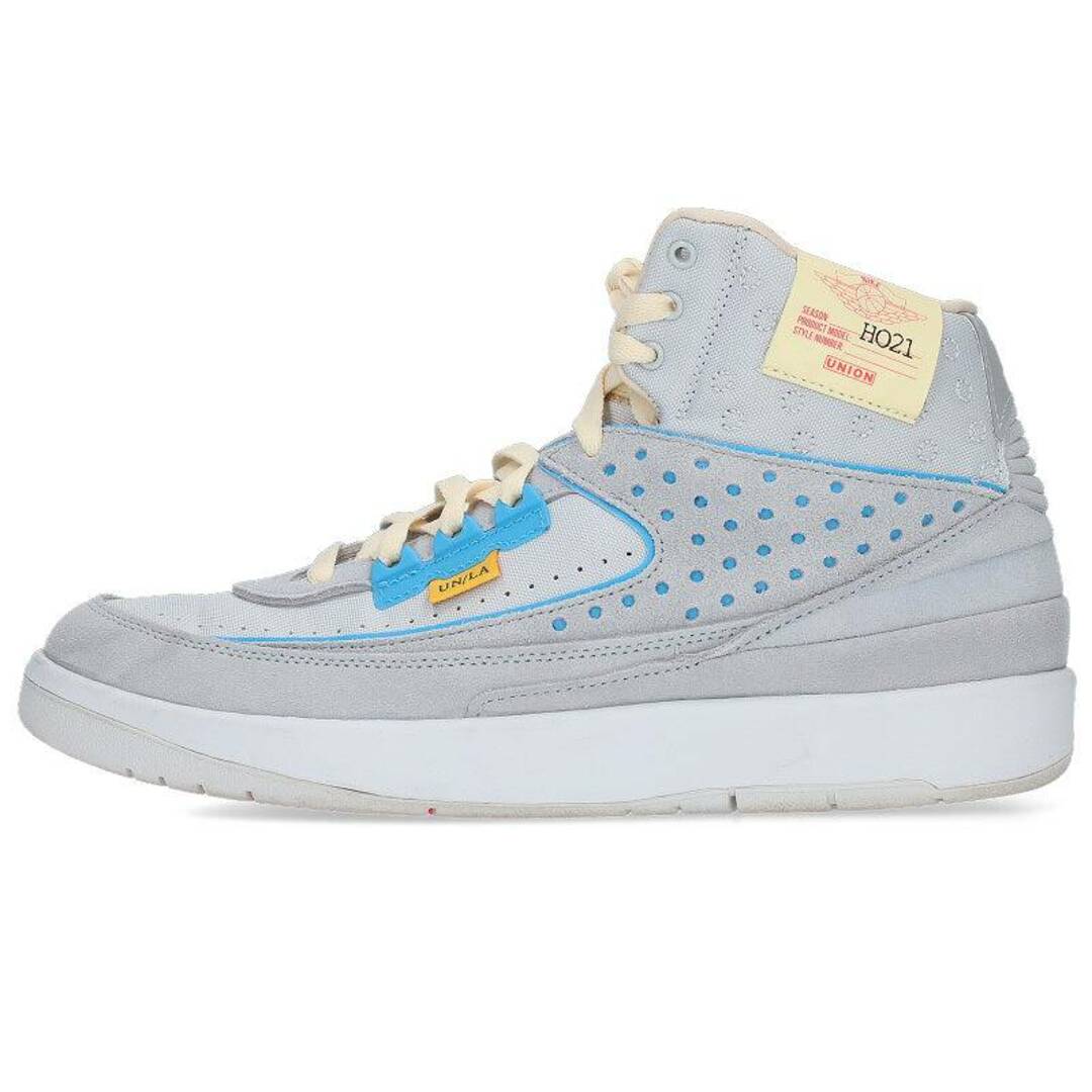 NIKE UNION AIR JORDAN2 Grey Fog　ナイキ　ユニオン