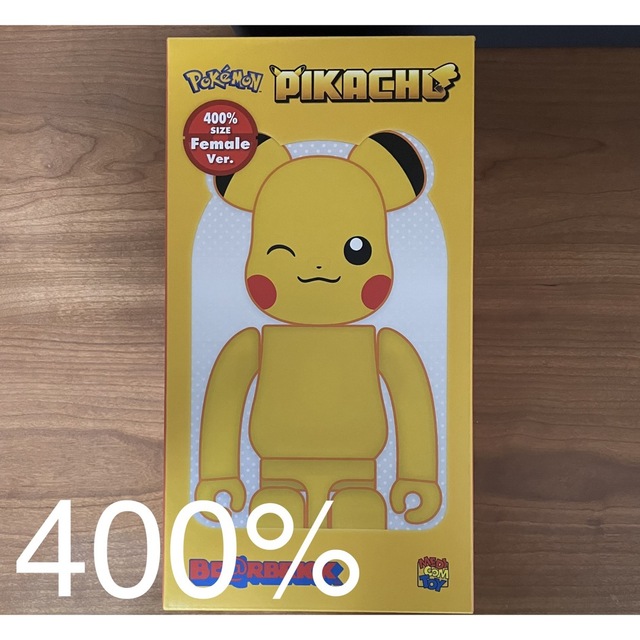 当選】BE@RBRICK ピカチュウ Female Ver. 400% | www.innoveering.net