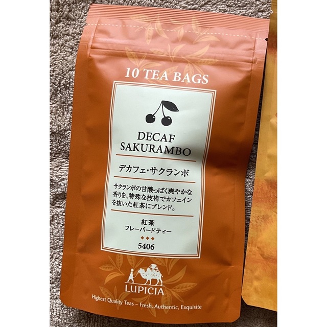 LUPICIA(ルピシア)のルピシア　フレーバードティー　デカフェ・サクランボ 食品/飲料/酒の飲料(その他)の商品写真