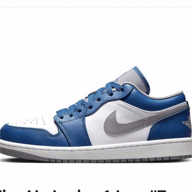 Jordan Brand（NIKE）(ジョーダン)のNIKE Air Jordan1 Low True Blue 26.5 メンズの靴/シューズ(スニーカー)の商品写真