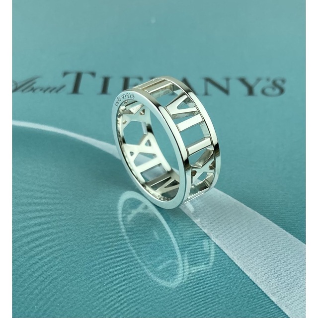 Tiffany & Co.(ティファニー)のTiffany＆Co. ティファニー アトラス オープンリングAG925 レディースのアクセサリー(リング(指輪))の商品写真