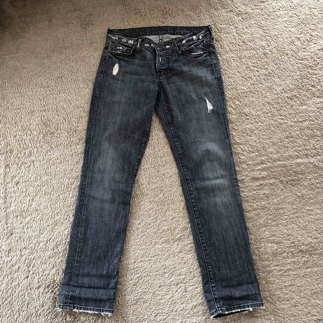 7 for all mankind(セブンフォーオールマンカインド)のセブンオールマイカインド　ヴィンテージダメージジーンズ レディースのパンツ(デニム/ジーンズ)の商品写真