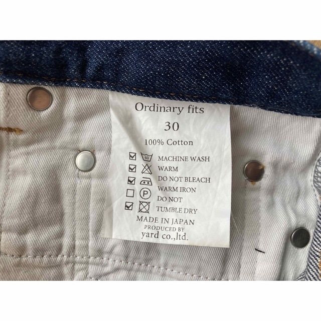 ORDINARY FITS - オーディナリーフィッツ5POKET DENIM STANDARD FITS