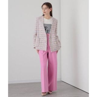 ANAYI - 新品 2023SS ANAYI リリヤンミックスツィードジャケット